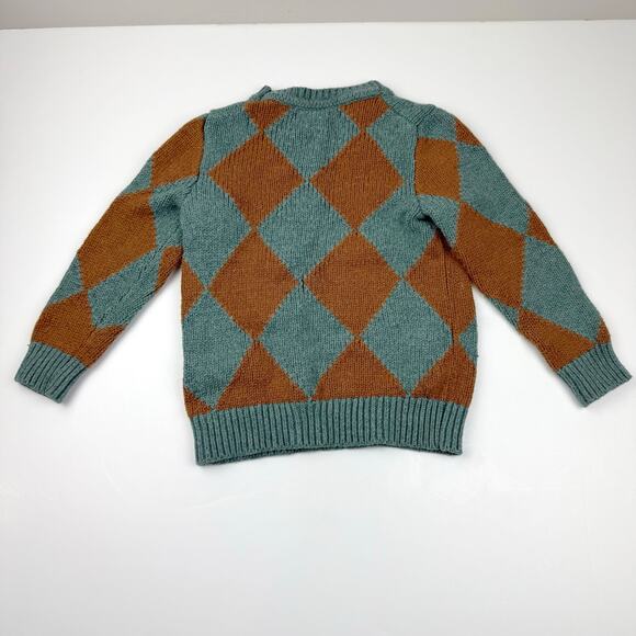 Mini Boden Argyle Knit Sweater - Picture 6 of 7